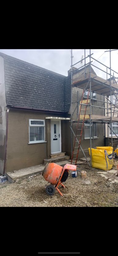 Front of house renovation